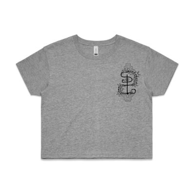 Shaman Logo Crop - Black Design - Womens Thumbnail