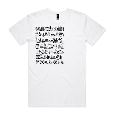 Moonuscript T - Black Design - Mens Thumbnail